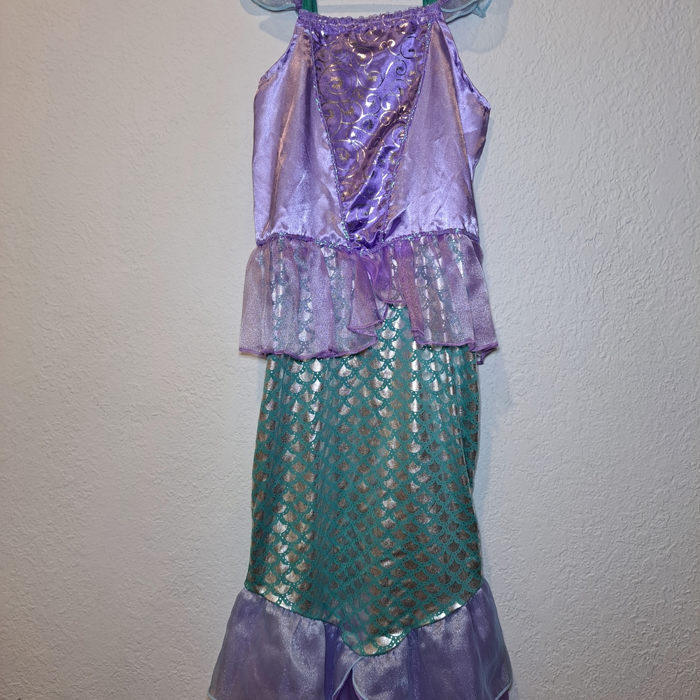 Magical Mermaid Costume for Kids - Purple and Green